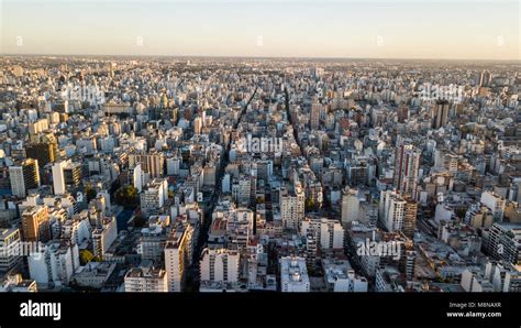Aerial View Of Buenos Aires Argentina Stock Photo Alamy