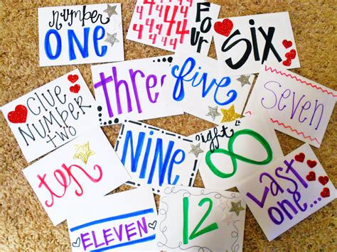 This would be a great gift for birthdays, anniversaries, or any occasion really. anniversary scavenger hunt. | Birthday presents for boys ...