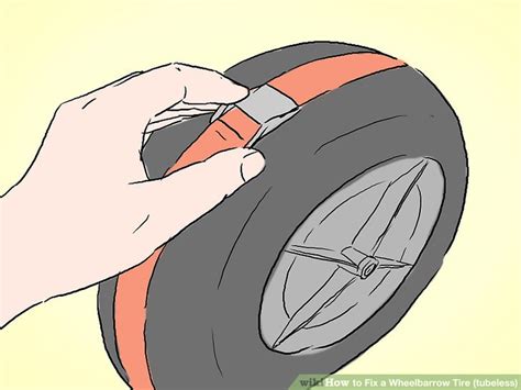 How To Fix A Wheelbarrow Tire Tubeless 5 Steps With Pictures
