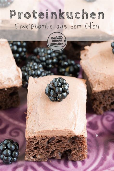 High Protein Schoko- Kuchen ohne Zucker Fitnesskuchen