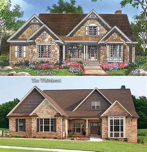 The Whiteheart Plan 926 Brick Ranch House Plans Ranch House Plans