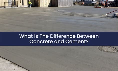 What Is The Difference Between Concrete And Cement American Parking