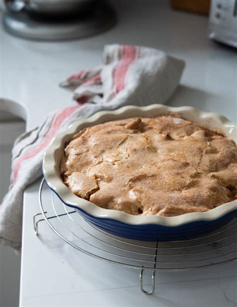 Swedish Crustless Apple Pie Beyond Kimchee