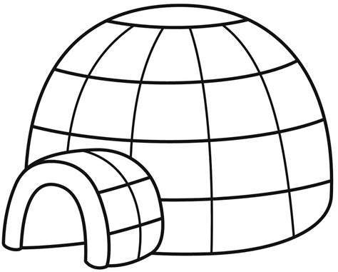 Igloo Coloring Page Free Printable Coloring Pages Porn Sex Picture