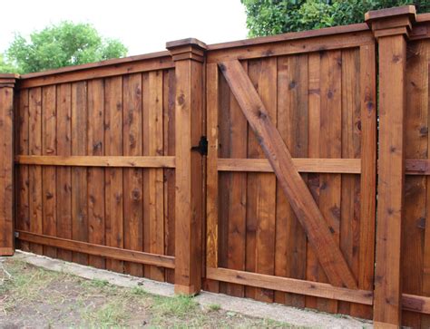 √ 50 Awesome Wood Fence Designs And Ideas Images Wood Fence Gates