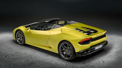 Lamborghini Hurac N Rwd Spyder First Drive Review A Supercar Throwback