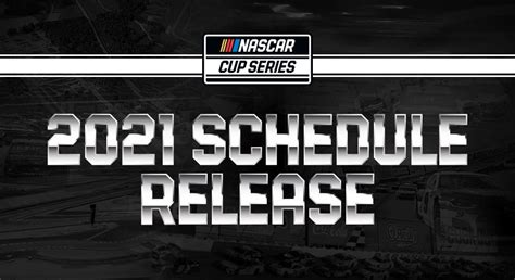 Nascar · 1 decade ago. NASCAR's 2021 Cup Series schedule revealed | NASCAR