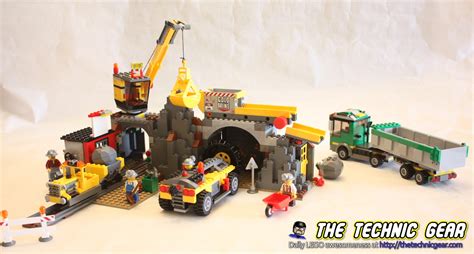Lego 4204 Gold Mine Review Lego Reviews And Videos
