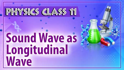 Sound Wave as Longitudinal Wave - Sound waves - Physics Class 11 ...