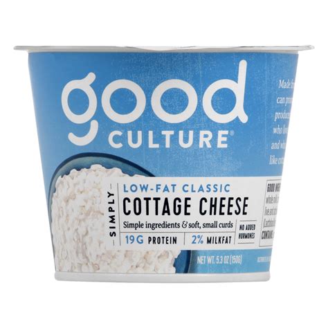 Good Culture 2 Low Fat Classic Simply Cottage Cheese 53 Oz