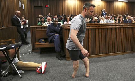 Pistorius Hobbles On Stumps To Demonstrate Vulnerability Ahead Of