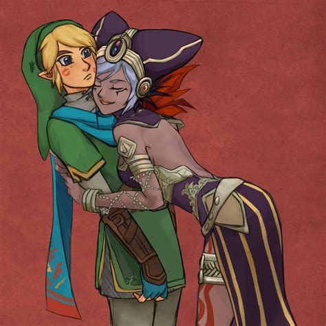 Link And Cia Hyrule Warriors Zelda Musou Artwork By Kitsune23star