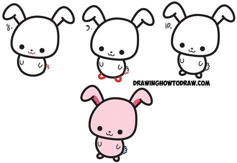 How To Draw Cute Cartoon Characters From Semicolons Easy Step By Step