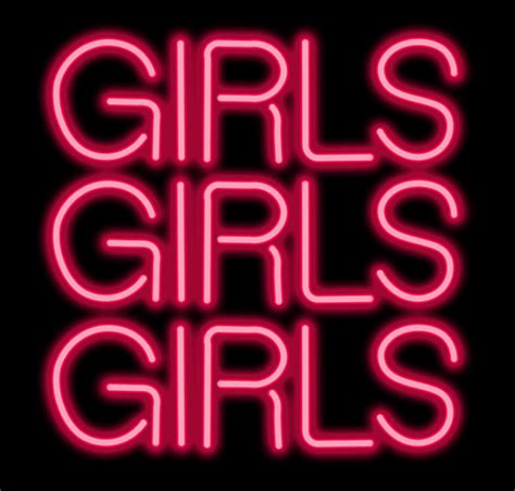 Girls Girls Girls Neon Sign Digital Art By Ricky Barnard