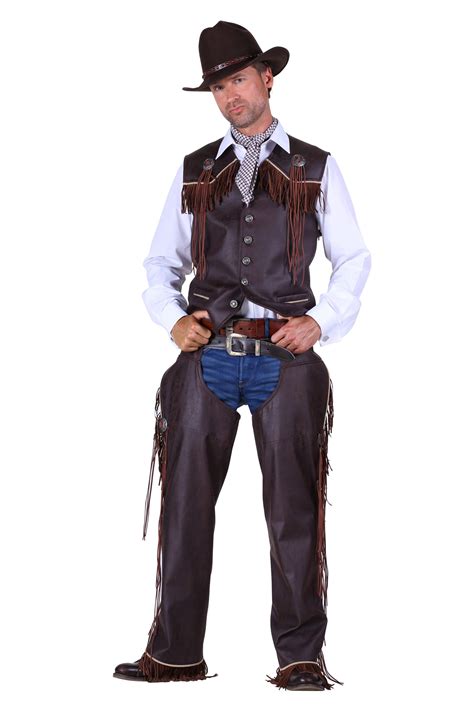 Cowboy Chaps Braun Gr Xxl Kölner Kostümkiste