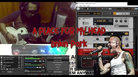 A Place For My Head Linkin Park Guitar Playthrough Mvave Midi