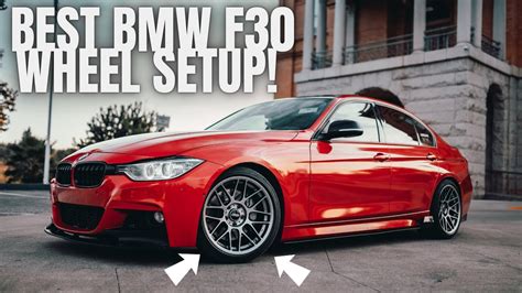 BEST BMW F30 WHEEL SETUP NEW WHEELS YouTube