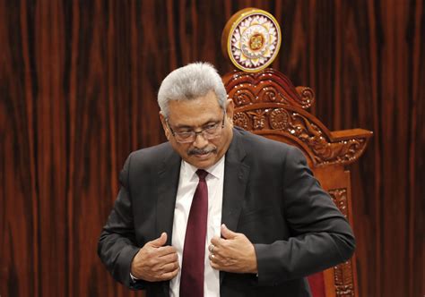 A Brief History Of The Rise Fall Of Sri Lanka S President Ap News
