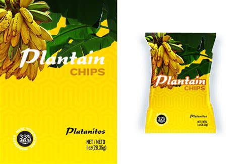 Plantain Chips Packaging On Pratt Portfolios