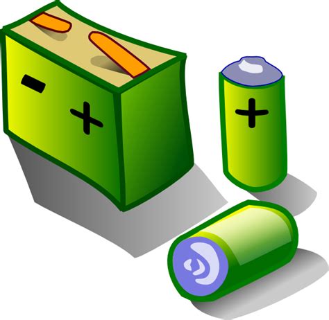 Batteries Clip Art At Vector Clip Art Online Royalty Free
