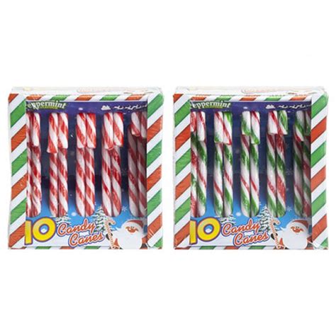 Christmas Candy Canes 10 Pack Wholesale Sweets And Confectionery A