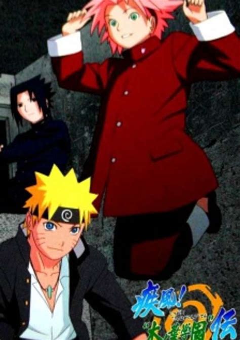 Naruto Shippuden Konoha Gakuen Special Social Anime