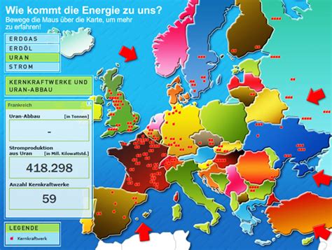 Erdbebenkarte mit seismischen informationen für spanien. Energieverteilung - Multimedia - Planet Schule
