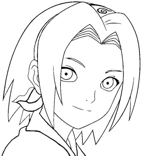 Ausmalbilder Sakura Haruno Kostenlose Malvorlagen