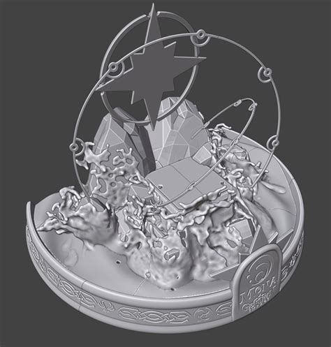 Genshin Impact Mona Megistus 3d Printable Figurine 3d Model 3d