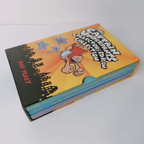 The Captain Underpants Collectors Edition Dav Pilkey Box Set 3 Books Hardbacks Ebay