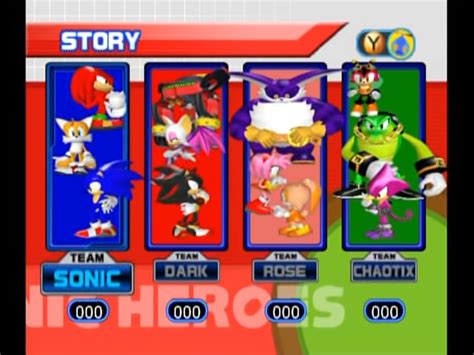 Sonic Heroes Screenshots For Xbox Mobygames