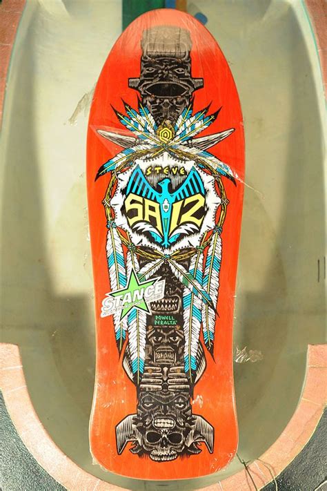 A complete skateboard can be made out of any brands of the products listed below. NOS Skateboard Deck Powell Peralta Steve Saiz Totem Pole ...