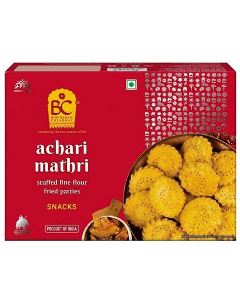 Bhikharam Chandmal Achari Mathri Maida Namkeen Tea Snacks