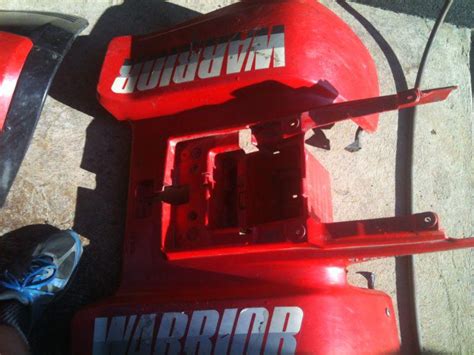 Yamaha warrior 350 specs (2004 model). Sell 1987 yamaha warrior 350 rear fender plastics plastic ...