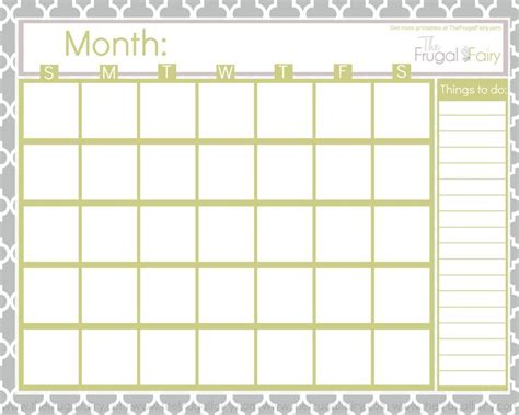 On this page you are going to get some monthly printable calendars (editable). Blank Printable Calendar | Blank calendar template, Blank ...