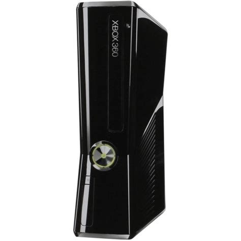 Microsoft Xbox 360 S Slim Glossy Black System Replacement