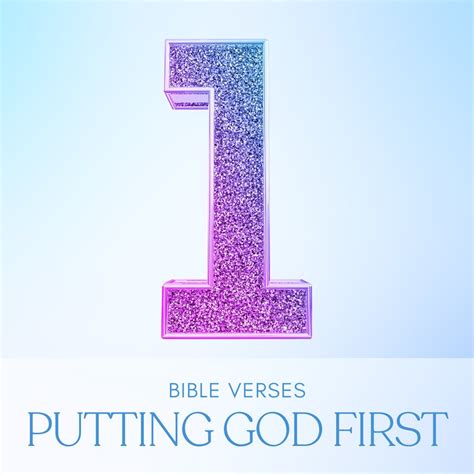 35 Bible Verses About Putting God First