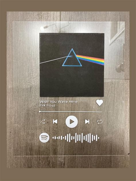 Glass Spotify Music Personalized Album Cover Album Diy Bff Ts
