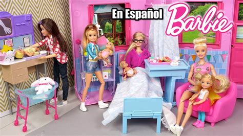 Barbie Y Sus Hermanas Conocen Al Bebe Recien Nacido Juguetes De Titi