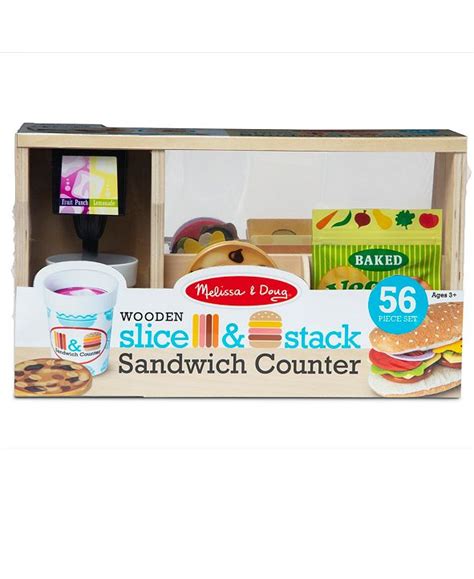 Melissa And Doug Slice Stack Sandwich Counter And Reviews Home Macys