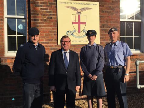 Mp Visits Royal Air Force Reserves Mark Francois