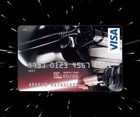 How we love you (even) more. Darth Vader Credit Card: Don't Dare Pay It Late - Technabob