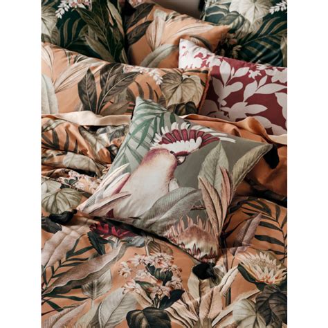 Linen House Tillie Brandy Floral Duvet Cover Set Double Hifi Corporation