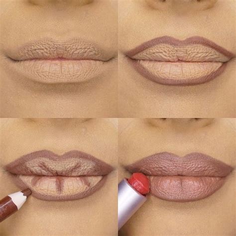 12 Tutorials To Apply Lip Liner Pretty Designs