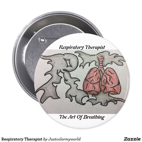 Respiratory Therapist Button Respiratory Therapist