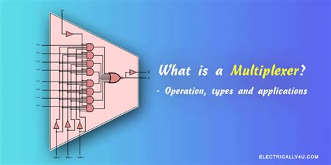 What Is A Multiplexer Operation Types And Applications