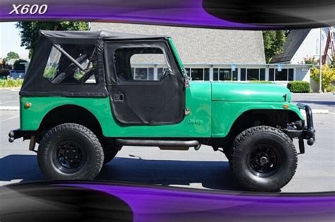 Green Jeep Cj7 Restored With 386 Miles Available Now Classic Jeep