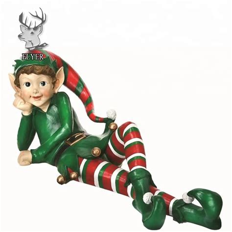 Christmas Crafts Decoration Life Size Fiberglass Elves Statue For Sale Buy Fiberglass Elves
