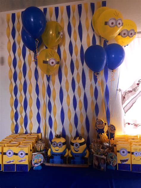 Pin By Stephanie Quinones On Party Ideas Minion Birthday Party