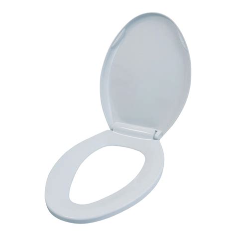 The Plumbers Choice Elongated Plastic Toilet Seat With Slow Close